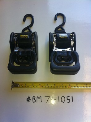 Boatmate Trailers Ratchet Tie Downs (Pair)