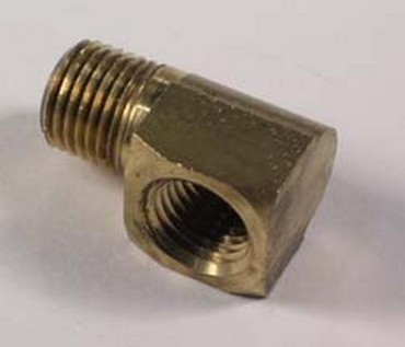 Indmar FITTING 1/4 ELBOW BRASS