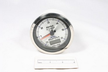 Boat, Marine Gauge, 2" Hourmeter w/black