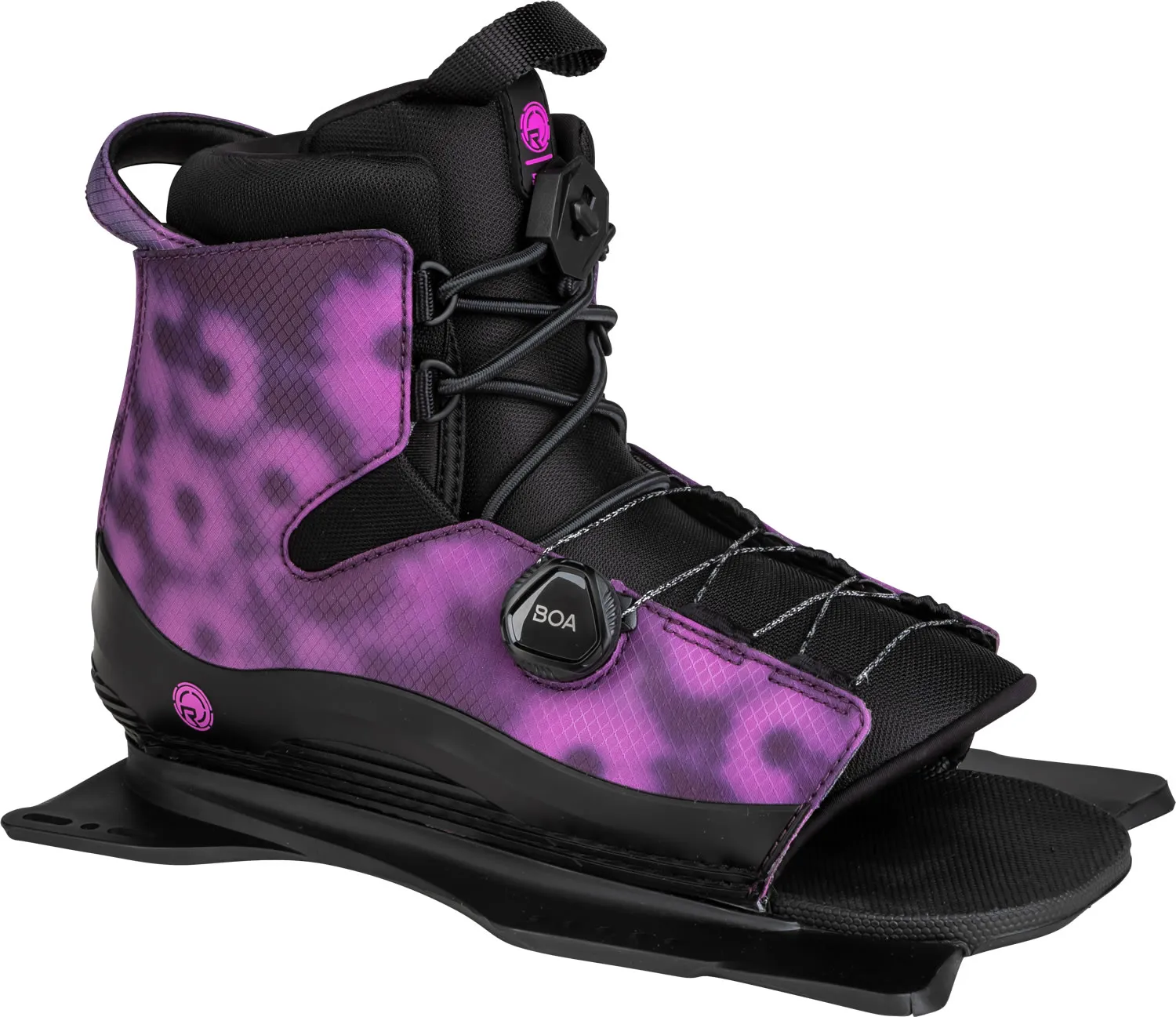 2022 LYRIC BOA REAR BOOT Black/Lilac