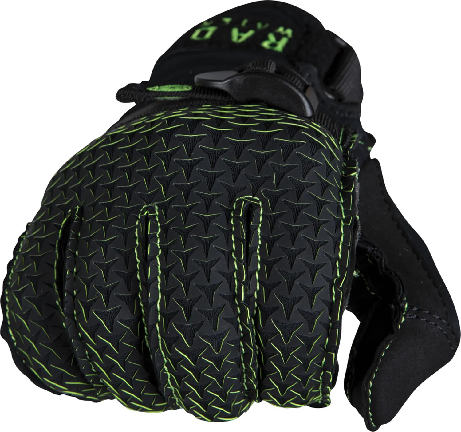 2022 HYDRO K GLOVE Matte Black/Volt Green