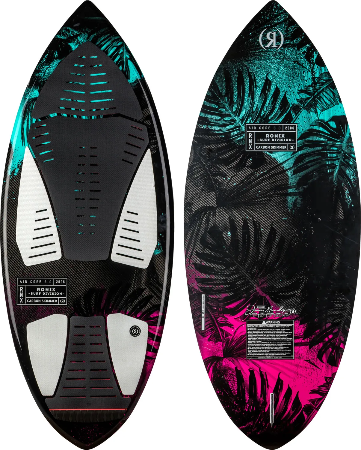 2023 WOMENS CARBON AIR CORE 3 SKIMMER Black/Mint/Coral