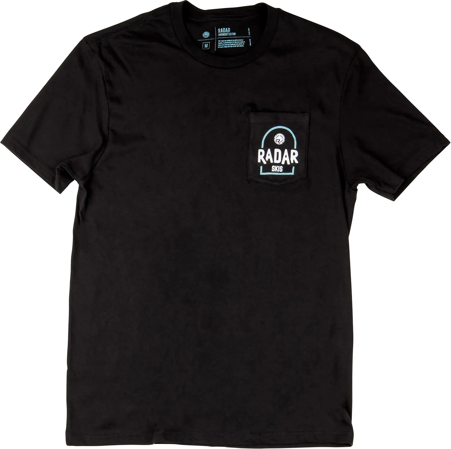 2023 BRANDED POCKET TEE Black