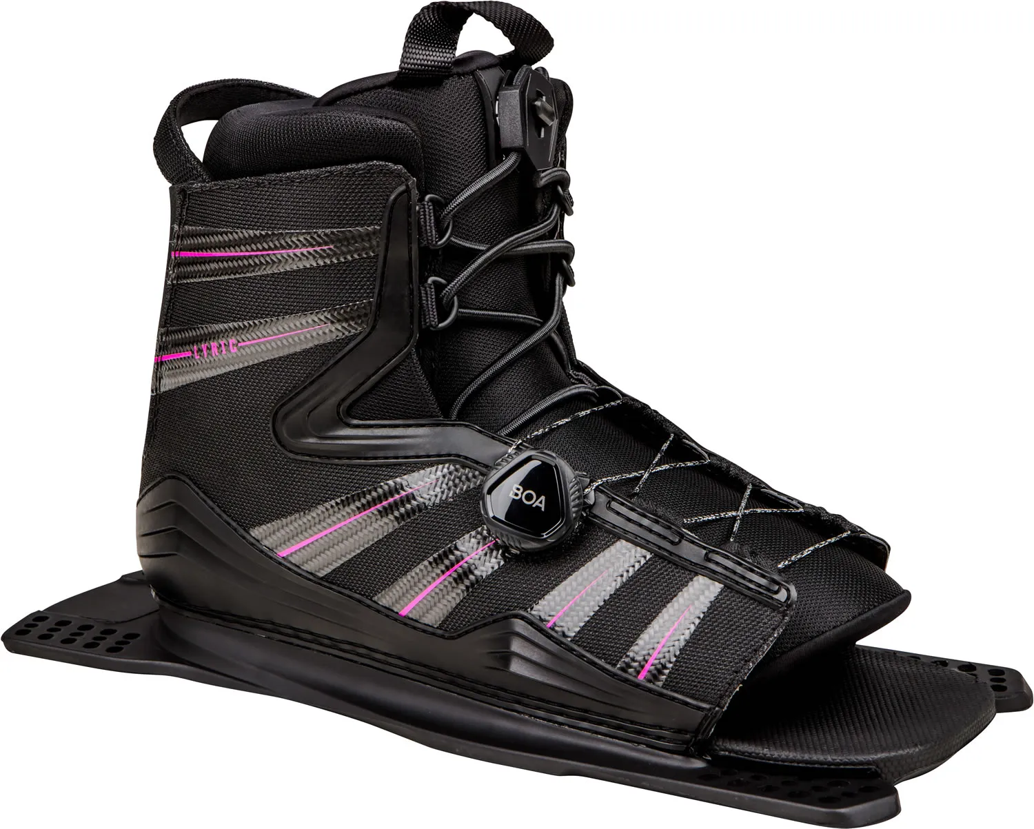 2023 LYRIC BOA REAR BOOT Black/Carbon/Rhodamine