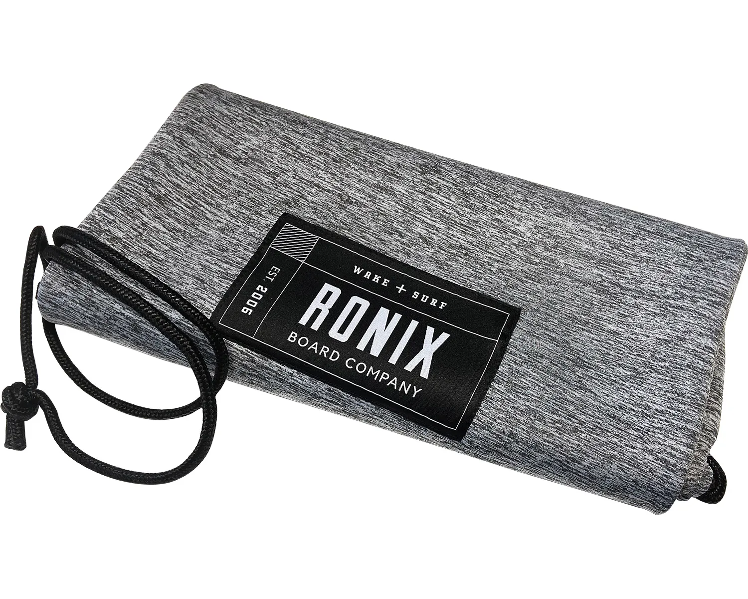 2023 RONIX DRAWSTRING SACK Heather Charcoal/White