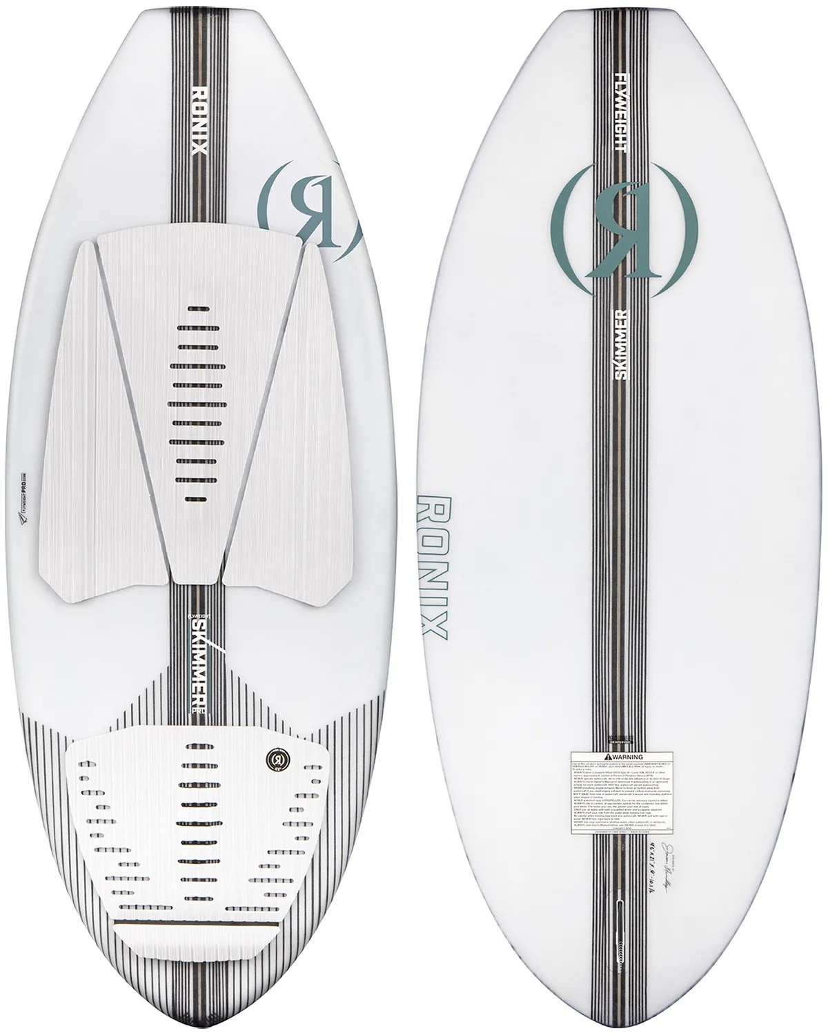 2023 FLYWEIGHT PRO SKIMMER Glacier White/Carbon/Aqua