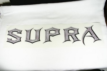 Boat, Marine Decal, Medieval, "Supra"